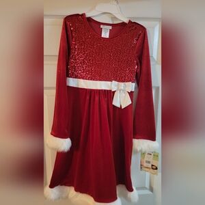 Girls size 16 Santa Dress